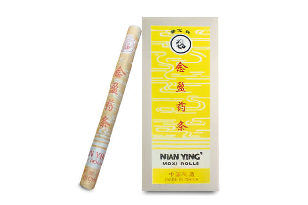 Baton lung din plante pentru moxibustie Nian Ying 10 buc