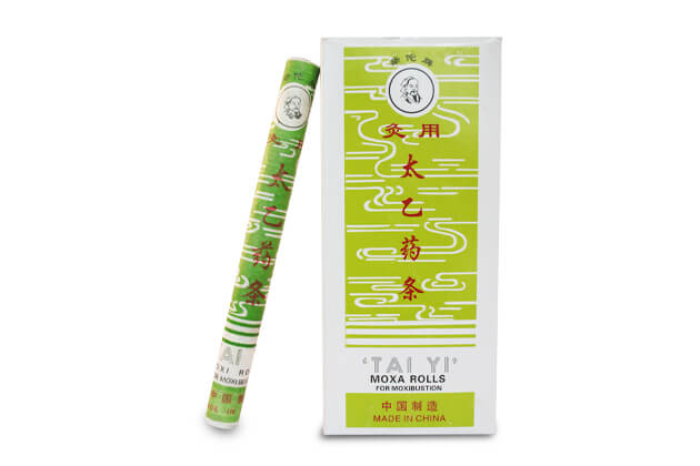 Baton lung din plante pentru moxibustie Tai yi, pentru răceală 10buc