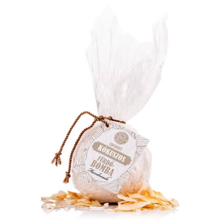 Bombă de baie cu aromă de cocos 95g