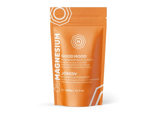 Fulgi de magneziu pentru baie, cu ulei de portocale 1000g