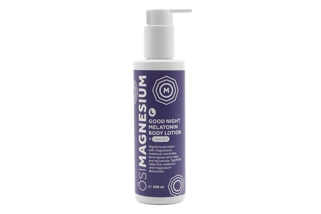 lapte de corp cu ulei de magneziu, melatonină și OptiMSM 200ml