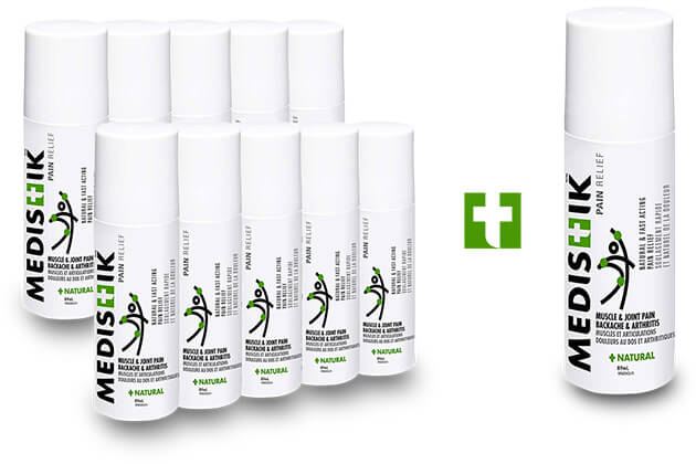 Medistik ICE Roll-on 10 + 1 gratuit