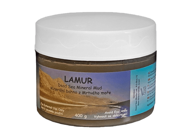 Nămol mineral din Marea Moartă, 400g