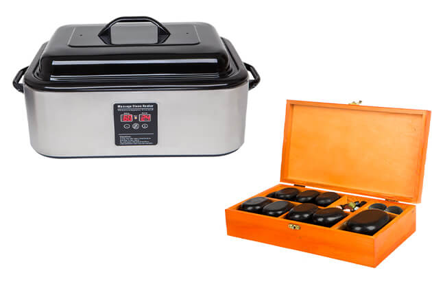 Pachet mare pentru masajul Hot stones - W