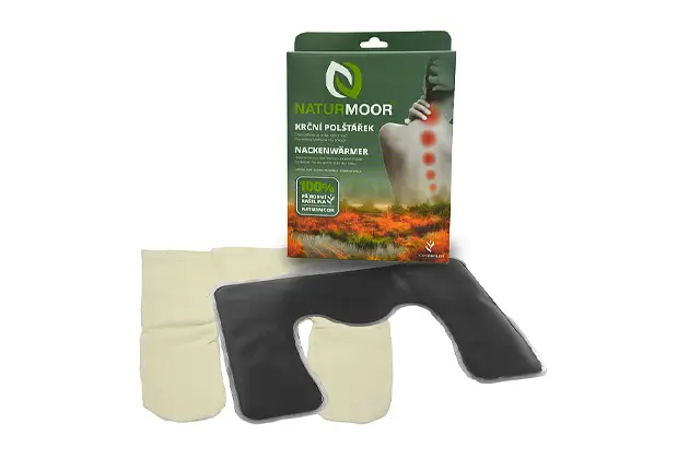 Pernă de gât cu nămol de turbă