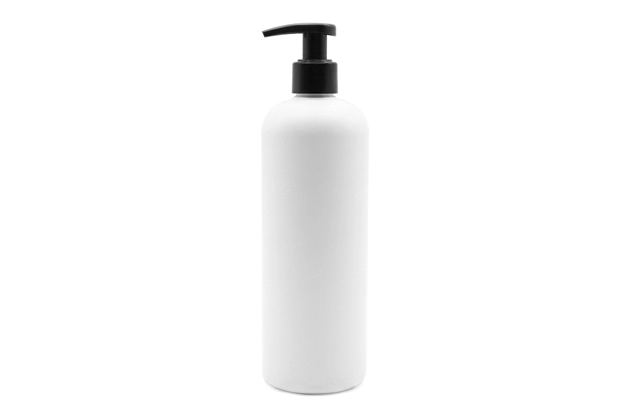 Recipient din plastic cu dozator negru 500ml