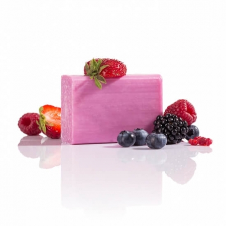 Săpun de fructe de pădure presat la rece 110g 