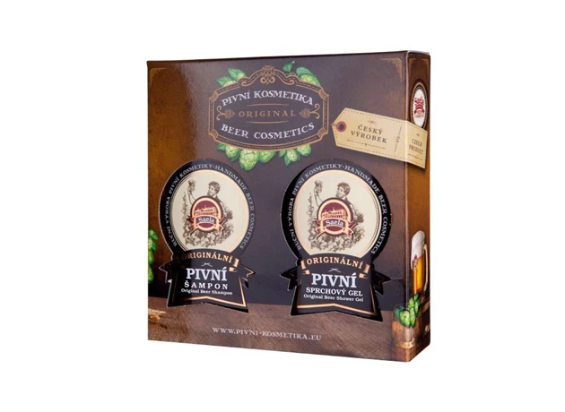 Set de cadouri mini II. – șampon cu bere plus gel de duș 
