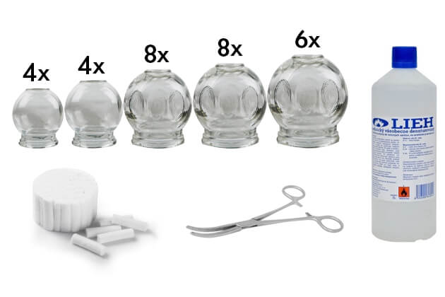 Set de ventuze STICLĂ