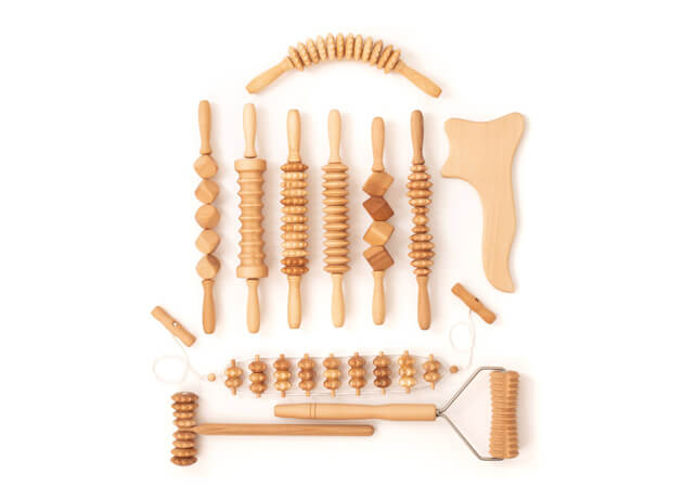 Set Maxi de role pentru maderoterapie