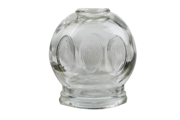 Ventuză de sticlă pentru masaj