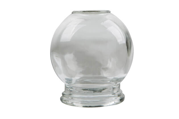 2. Ventuză de sticlă pentru masaj 2 - diametru: 50mm  (4 buc)