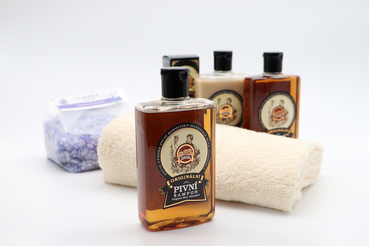 Șampon pe bază de bere Șampon pe bază de bere
